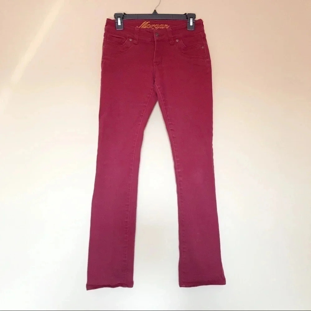 Delia’s Jeans Red Skinny Junior Size 3